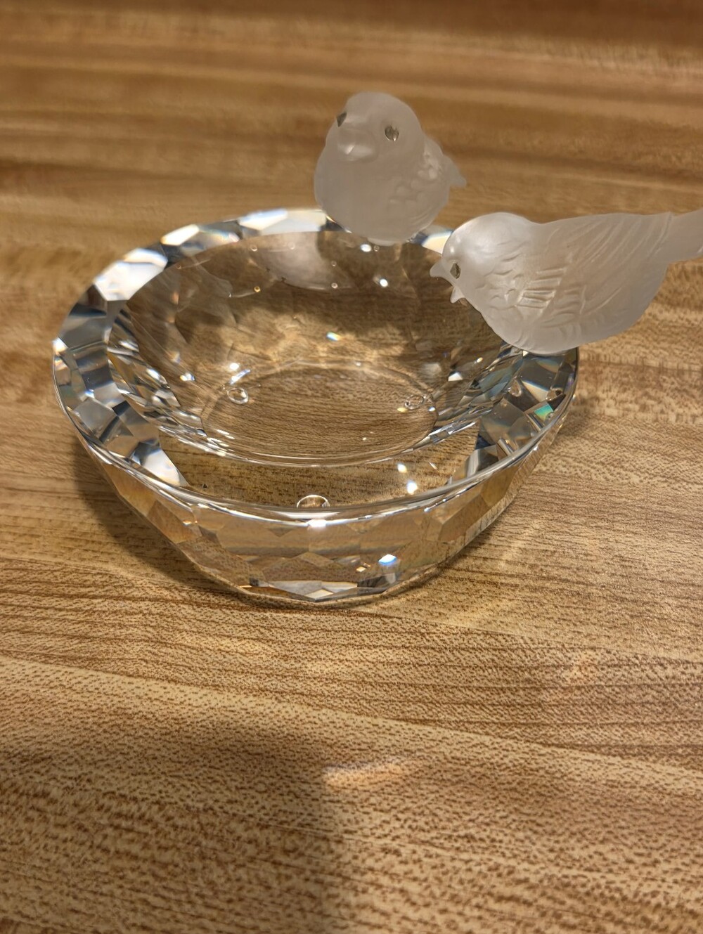 Swarovski RARE Bird Bath Large collectors Piece